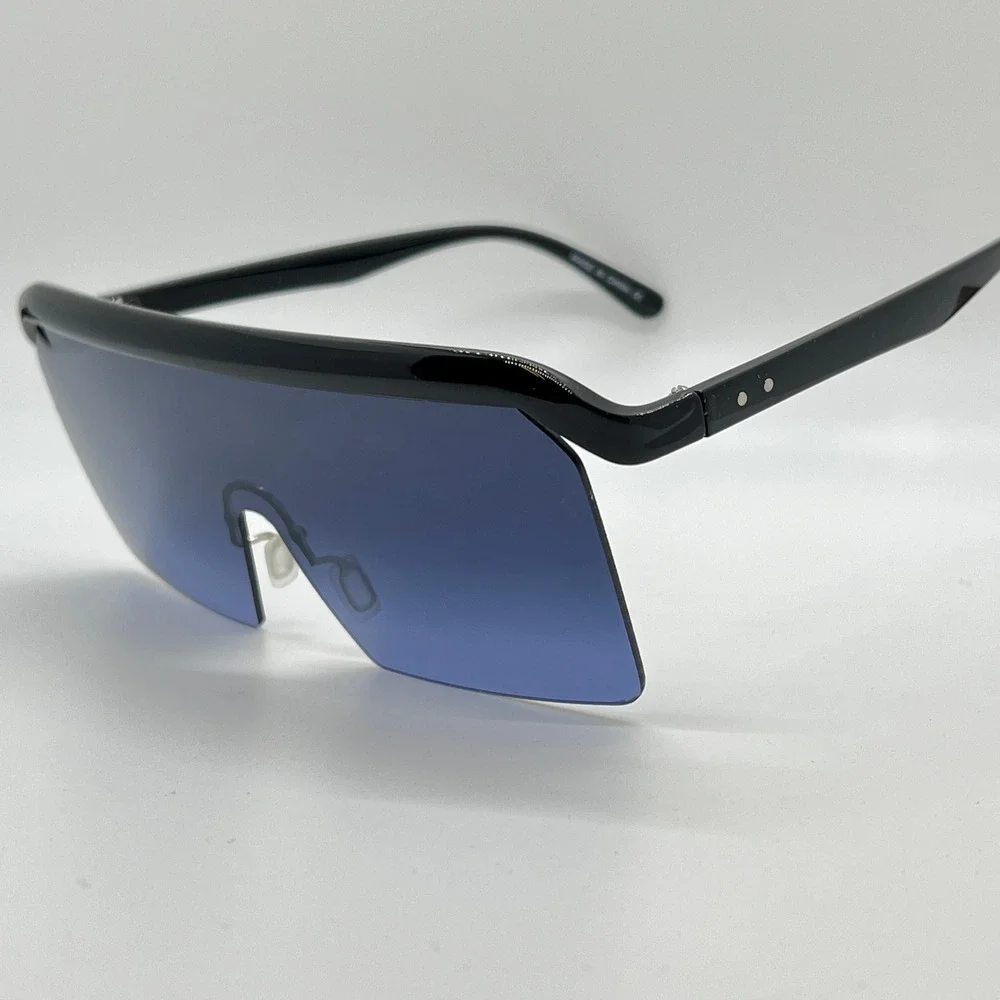 Shield Sunglasses Flat Top Visor Sunglasses‎ Oversized Fashion Women UV400 Gafas